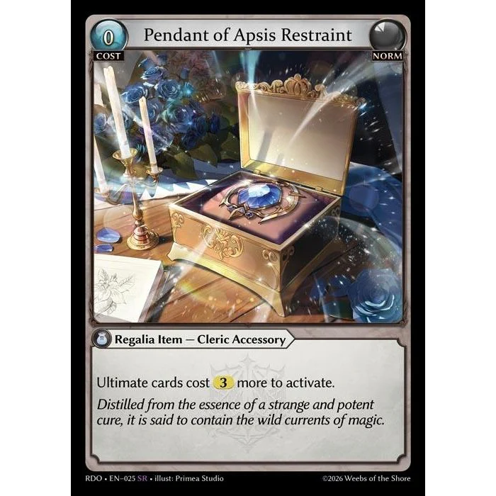 Pendant of Apsis Restraint (025) (Radiant Origins)