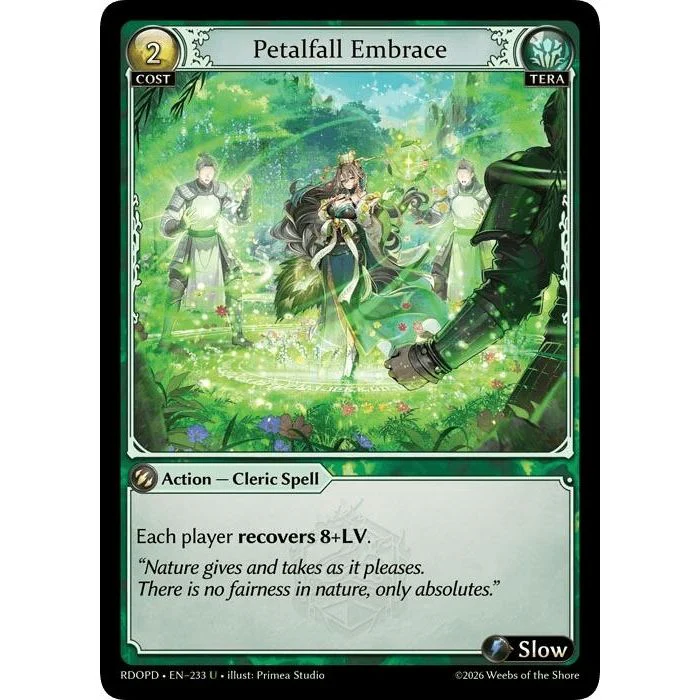 Petalfall Embrace (233) (Radiant Origins: Pantheon)
