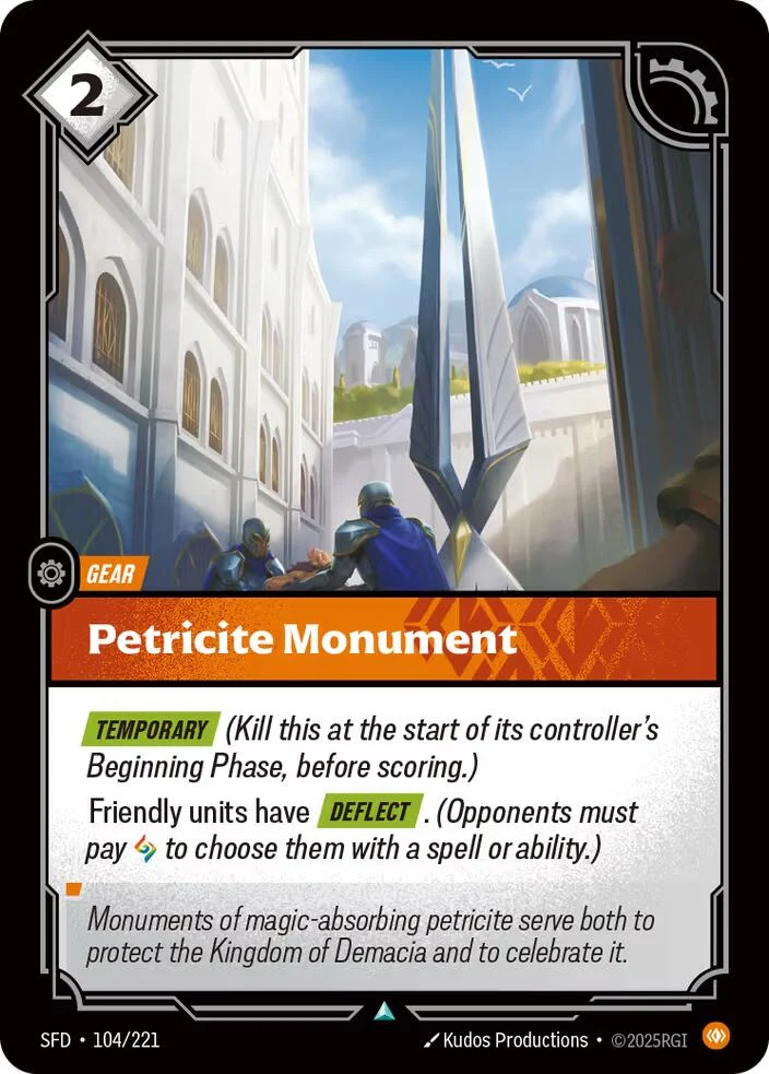 Petricite Monument (104/221) (Spiritforged)