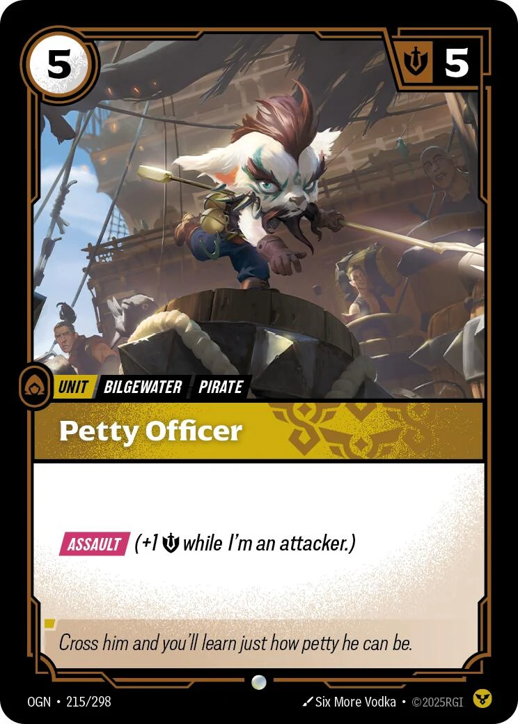 Petty Officer (215/298) (Origins)