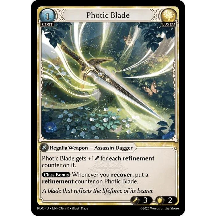 Photic Blade (036) (Radiant Origins: Pantheon)