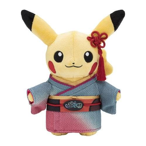 Pikachu at the Pokémon x Crafts Exhibition - Pokémon Centre Plush