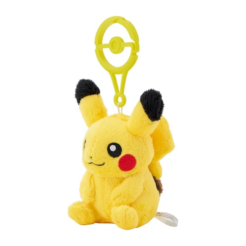 Pikachu Carabiner - Pokémon Centre Plush Keychain - Image 2
