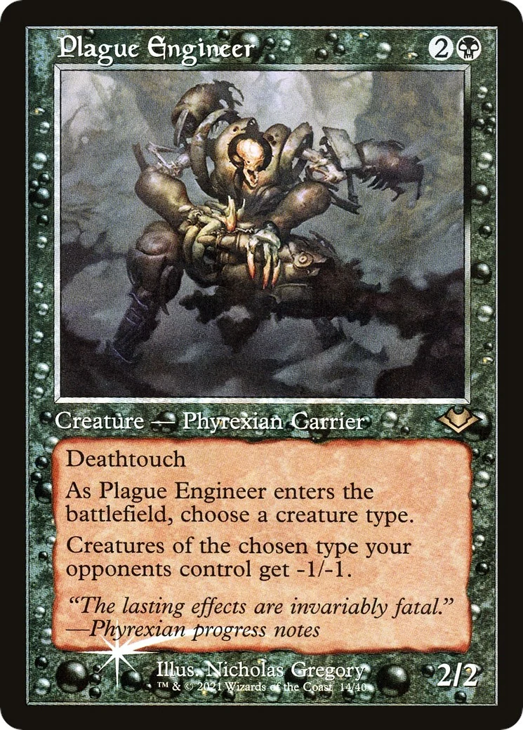 Plague Engineer (Retro Frame) (14) (Modern Horizons)
