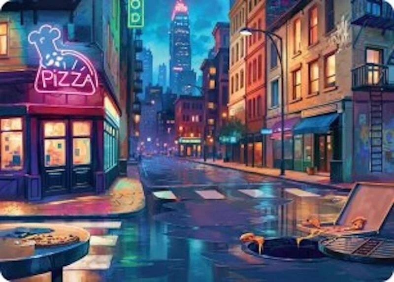 Plains Art Card (36) (Teenage Mutant Ninja Turtles)