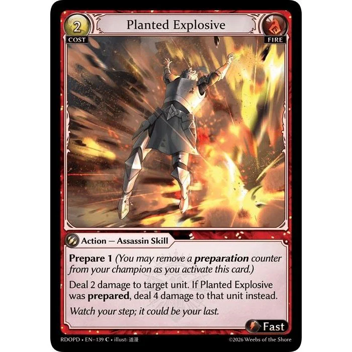 Planted Explosive (139) (Radiant Origins: Pantheon)