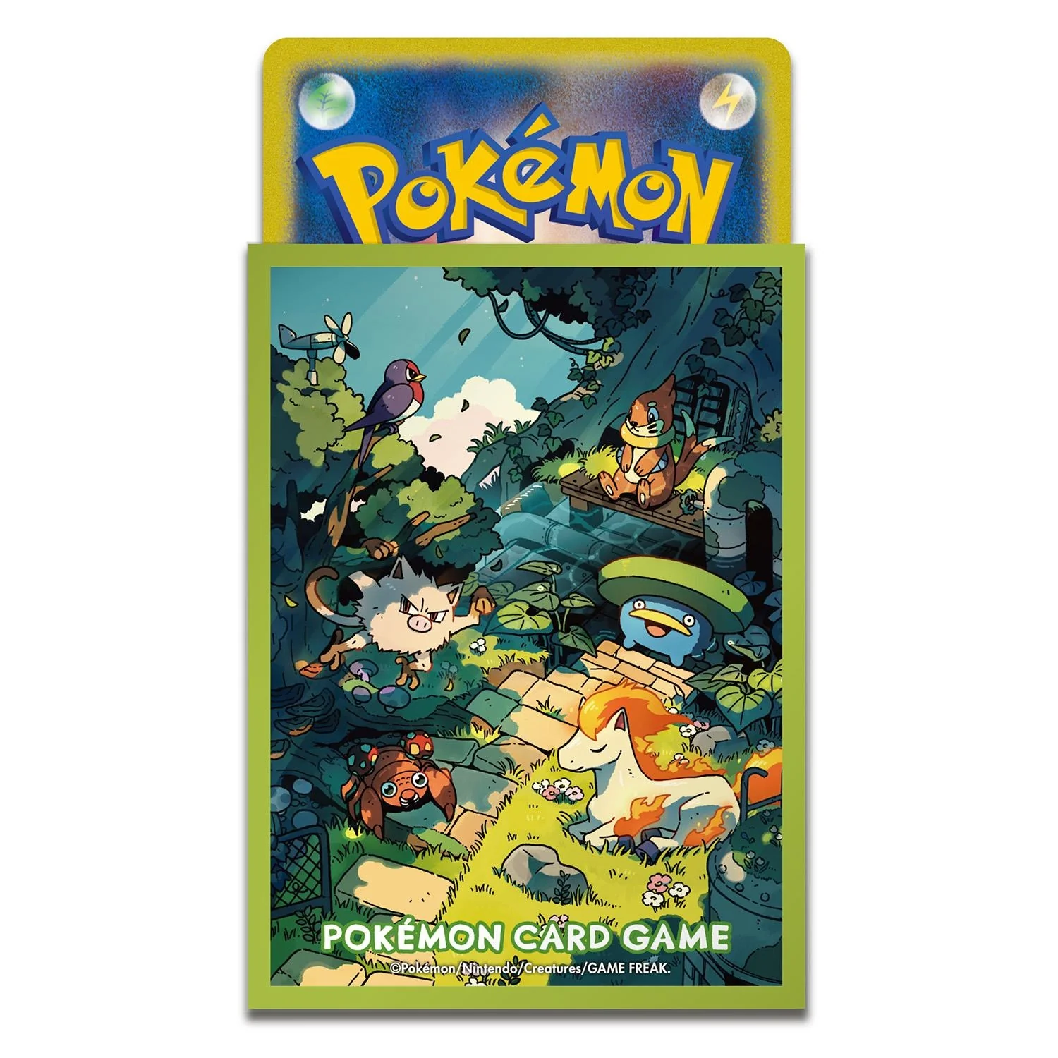 Pokémon Center Japan - Connecting Worlds - Secret Stairs - Sleeves