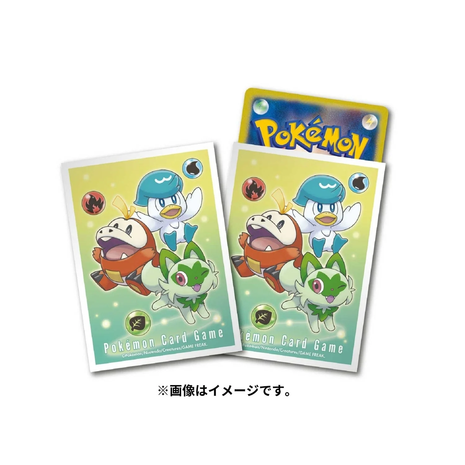 Pokémon Center Japan - Fuecoco & Quaxly & Sprigatito - Sleeves - Image 2