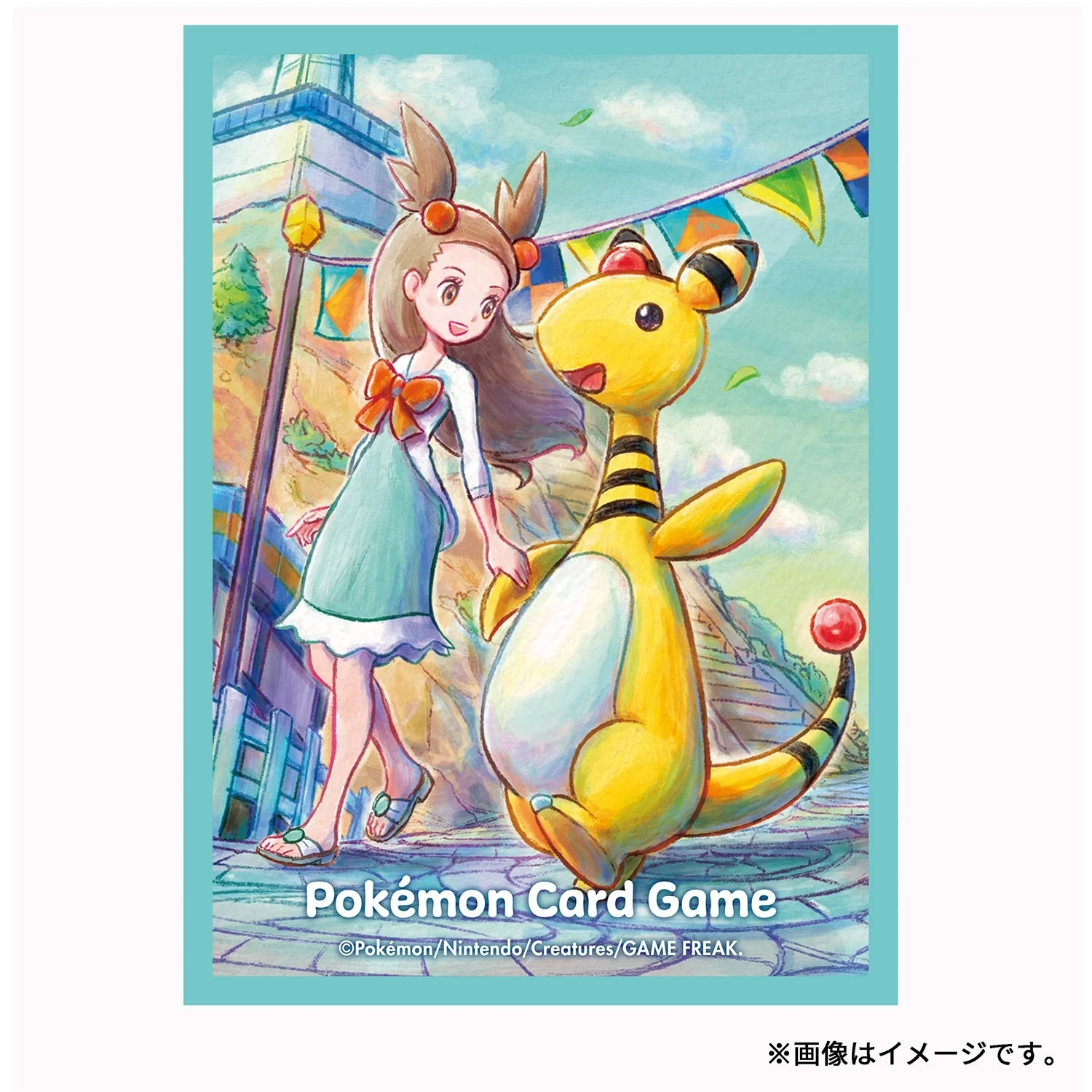 Pokémon Center Japan - Jasmine & Ampharos - Sleeves