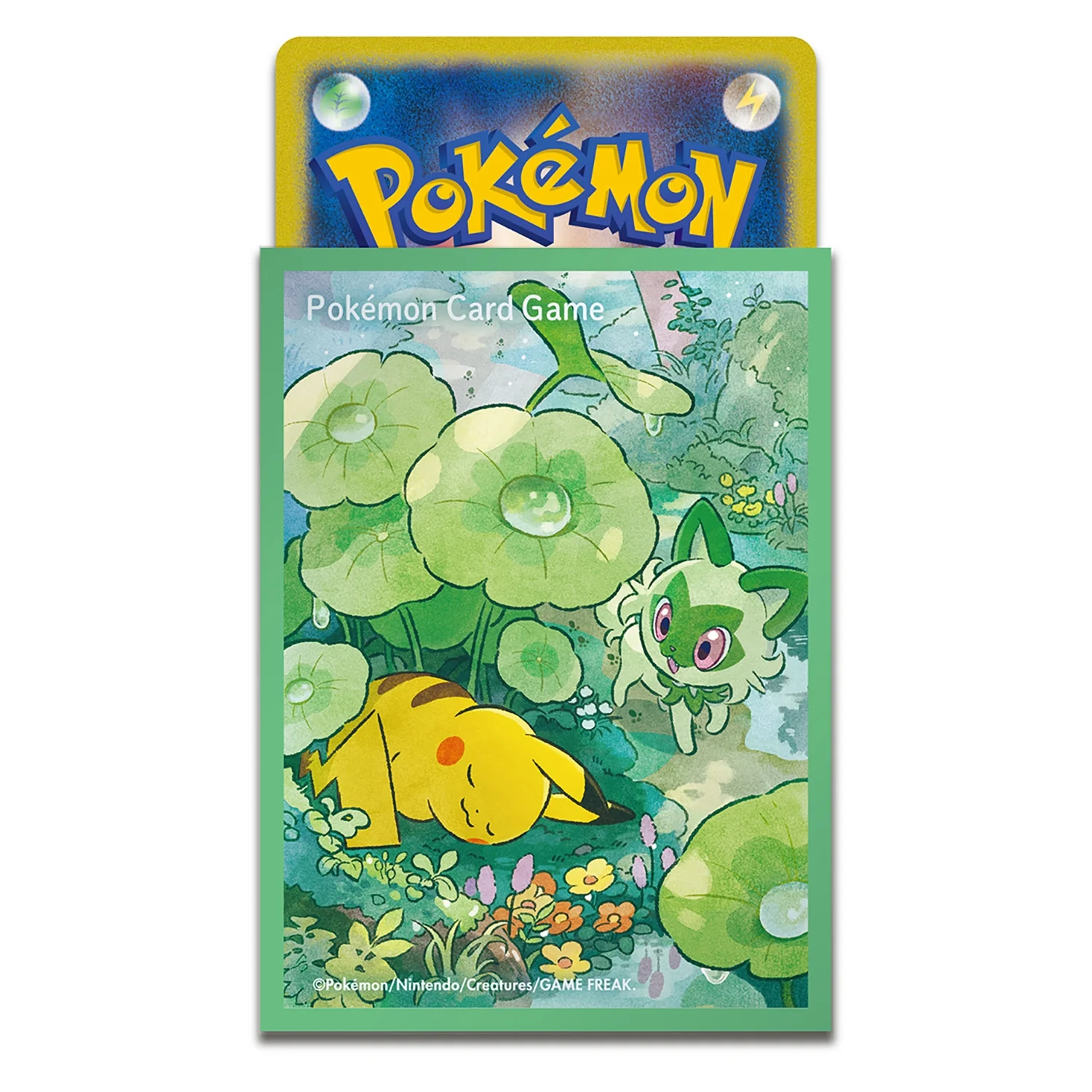 Pokémon Center Japan - Pikachu & Sprigatito - Sleeves