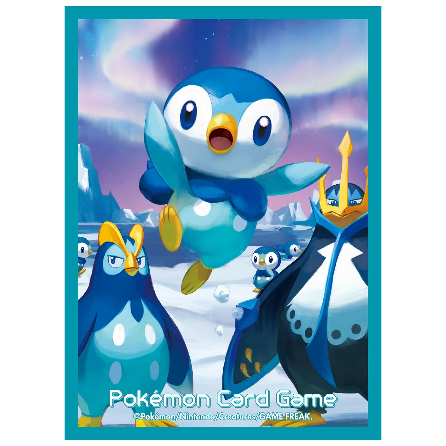 Pokémon Center Japan - Piplup Family - Sleeves