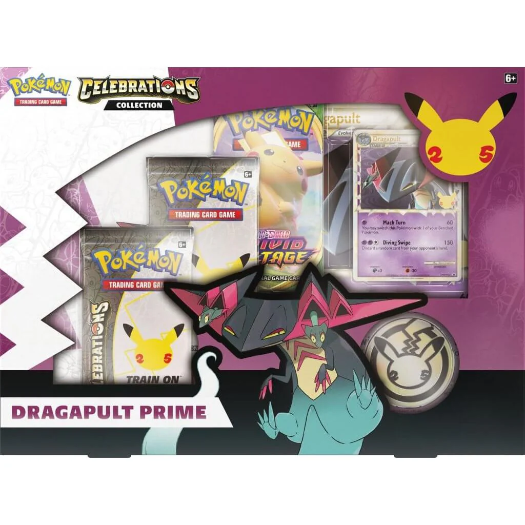 POKÉMON TCG Celebrations - Dragapult Prime Collection Box - Image 2