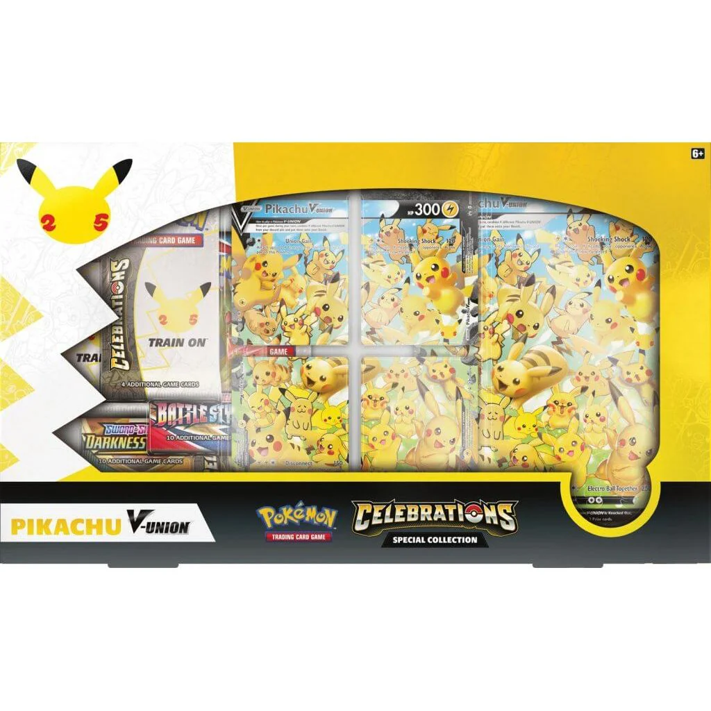 POKÉMON TCG Celebrations - Pikachu V-Union Special Collection - Image 2