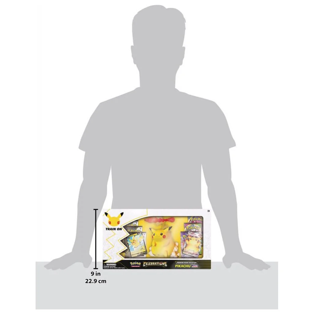 POKÉMON TCG Celebrations - Pikachu Vmax Premium Figure Collection - Image 3