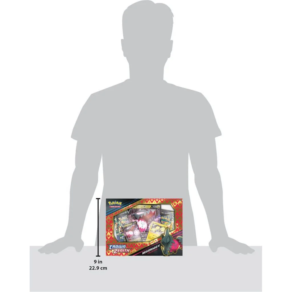 POKÉMON TCG Crown Zenith - Regidrago/Regieleki V Box - Image 5