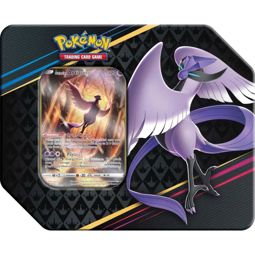 POKÉMON TCG Crown Zenith - Tin (Galarian Birds) - Image 2