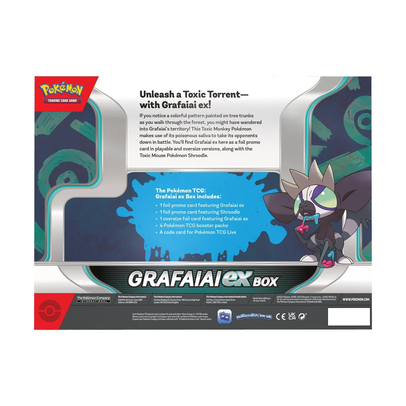POKÉMON TCG Grafaiai ex Box - Image 2