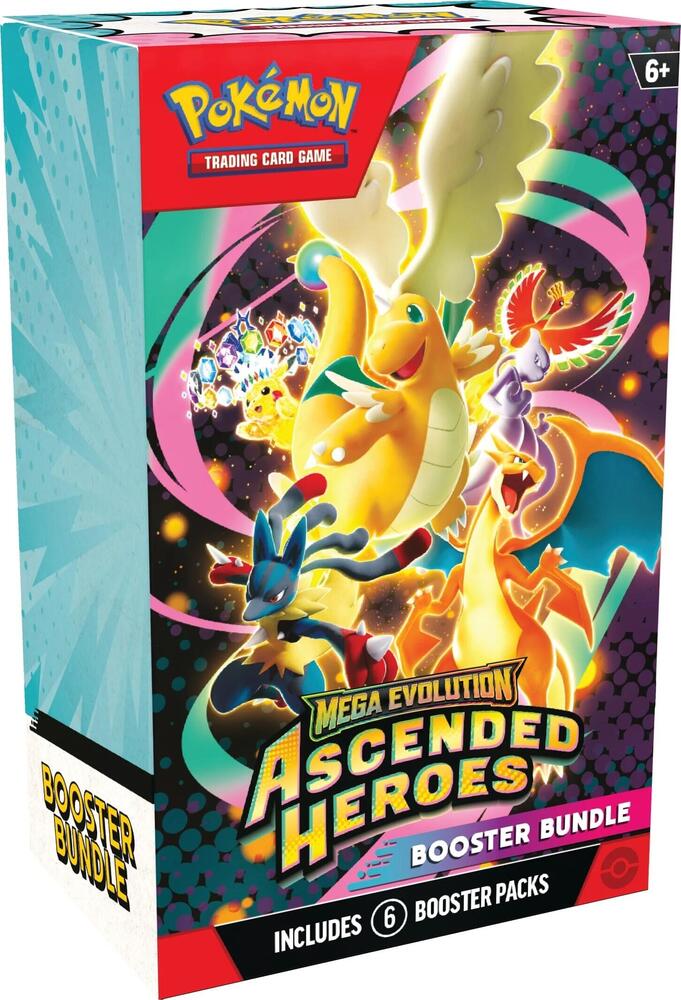 POKÉMON TCG Mega Evolution- Ascended Heroes Booster Bundle