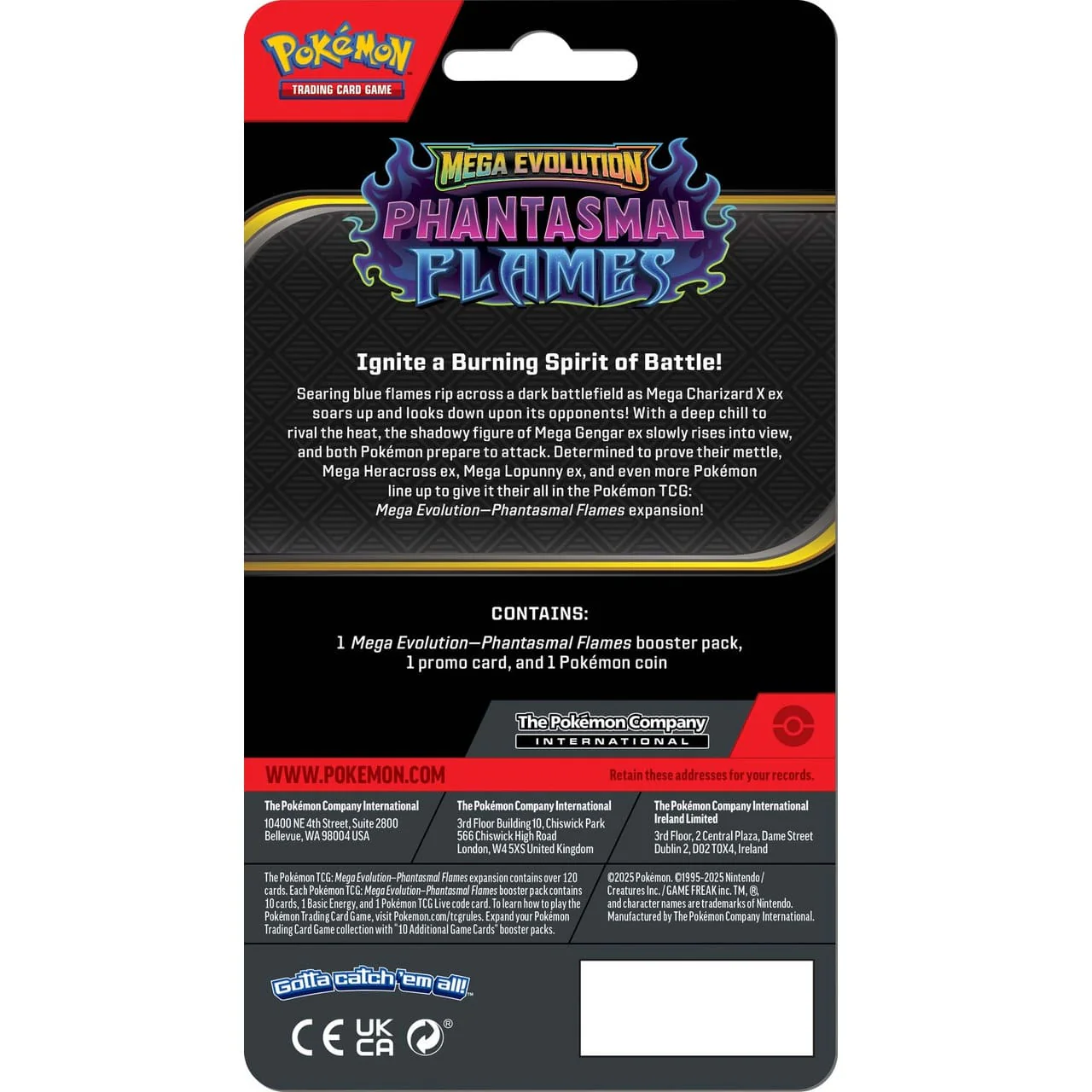 Pokemon TCG: Mega Evolution ME02 - Phantasmal Flames Checklane Blister (Random) - Image 3