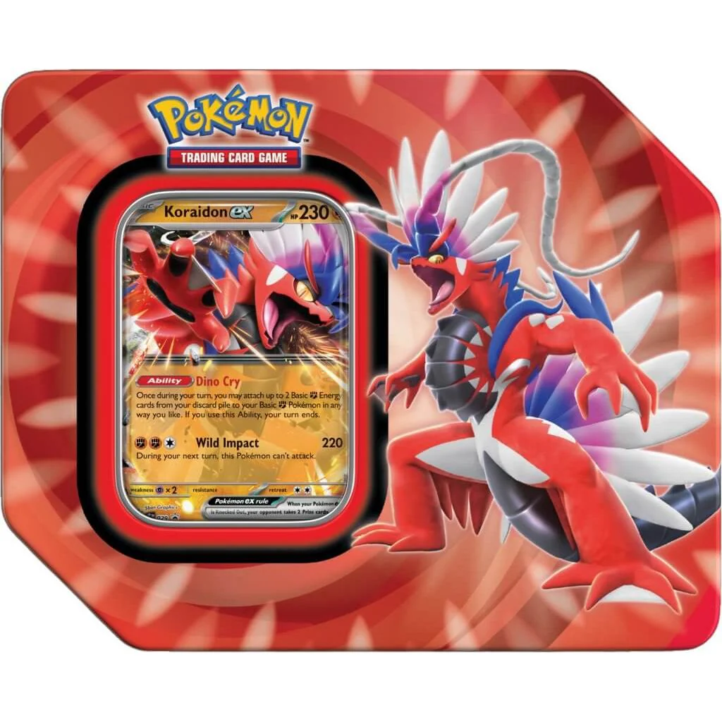 POKÉMON TCG Paldea Legends Tin (Assorted)