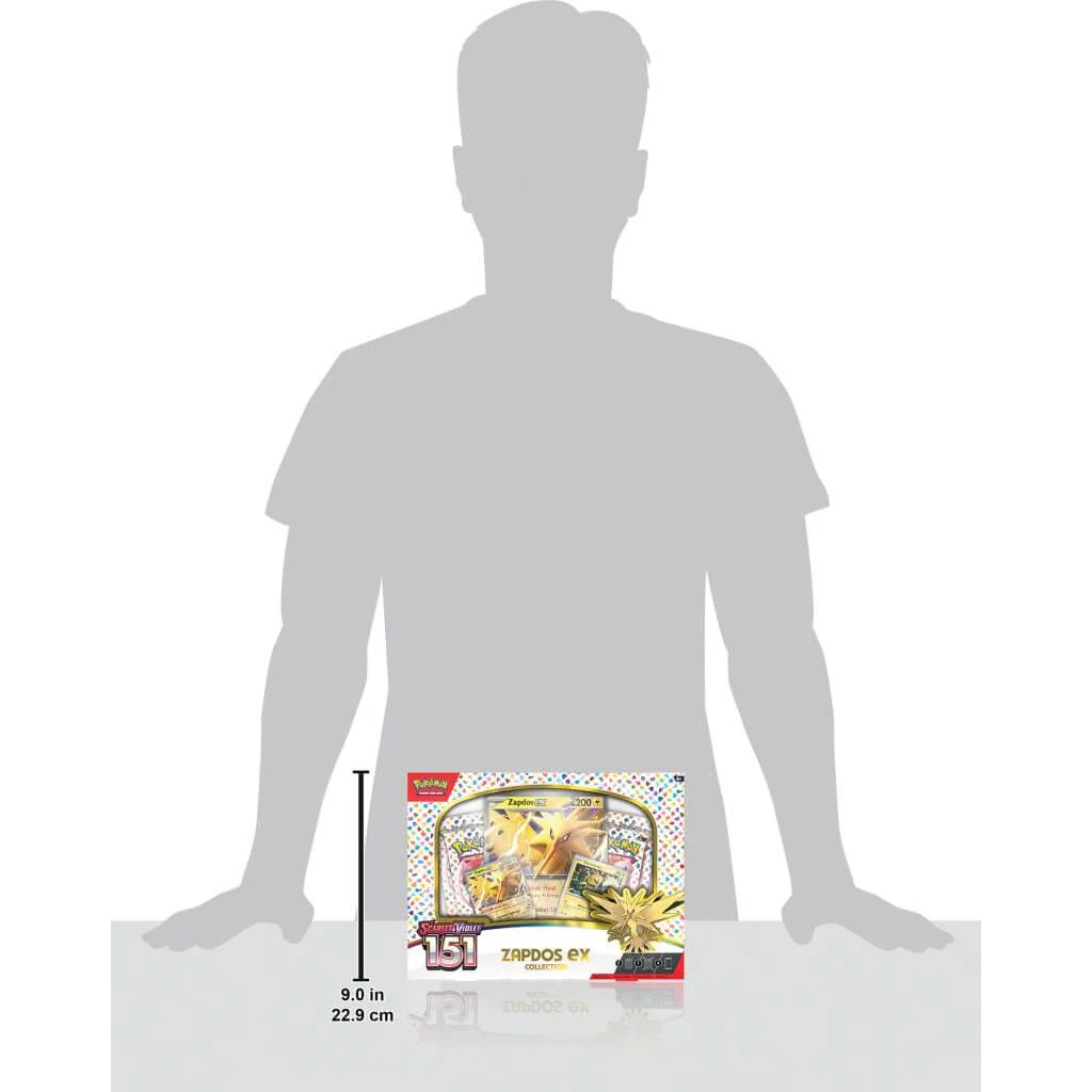 POKÉMON TCG Scarlet & Violet 151 Collection—Zapdos ex - Image 3