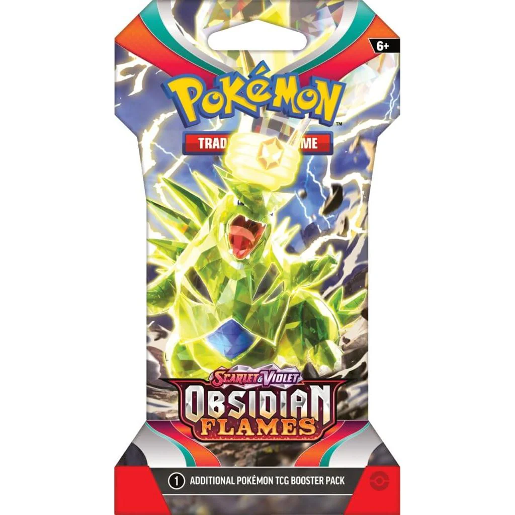 POKÉMON TCG Scarlet & Violet 3 Obsidian Flames Blister Pack - Image 4