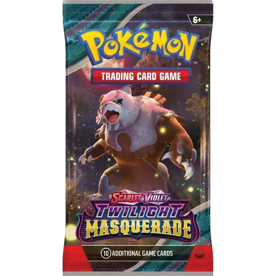 POKÉMON TCG Scarlet & Violet 6: Twilight Masquerade Booster Pack - Image 3