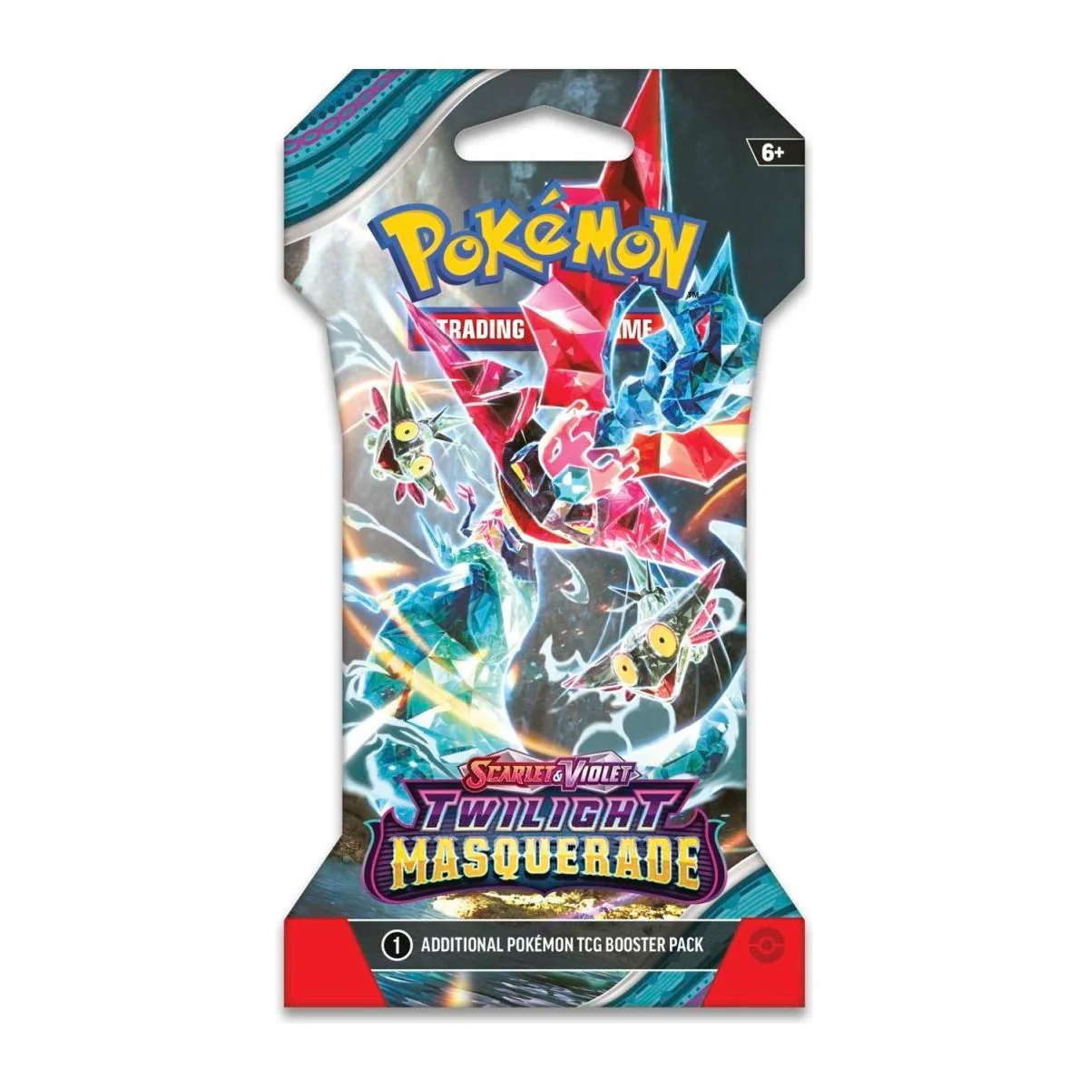 POKÉMON TCG Scarlet & Violet 6: Twilight Masquerade SLEEVED Booster Pack - Image 3