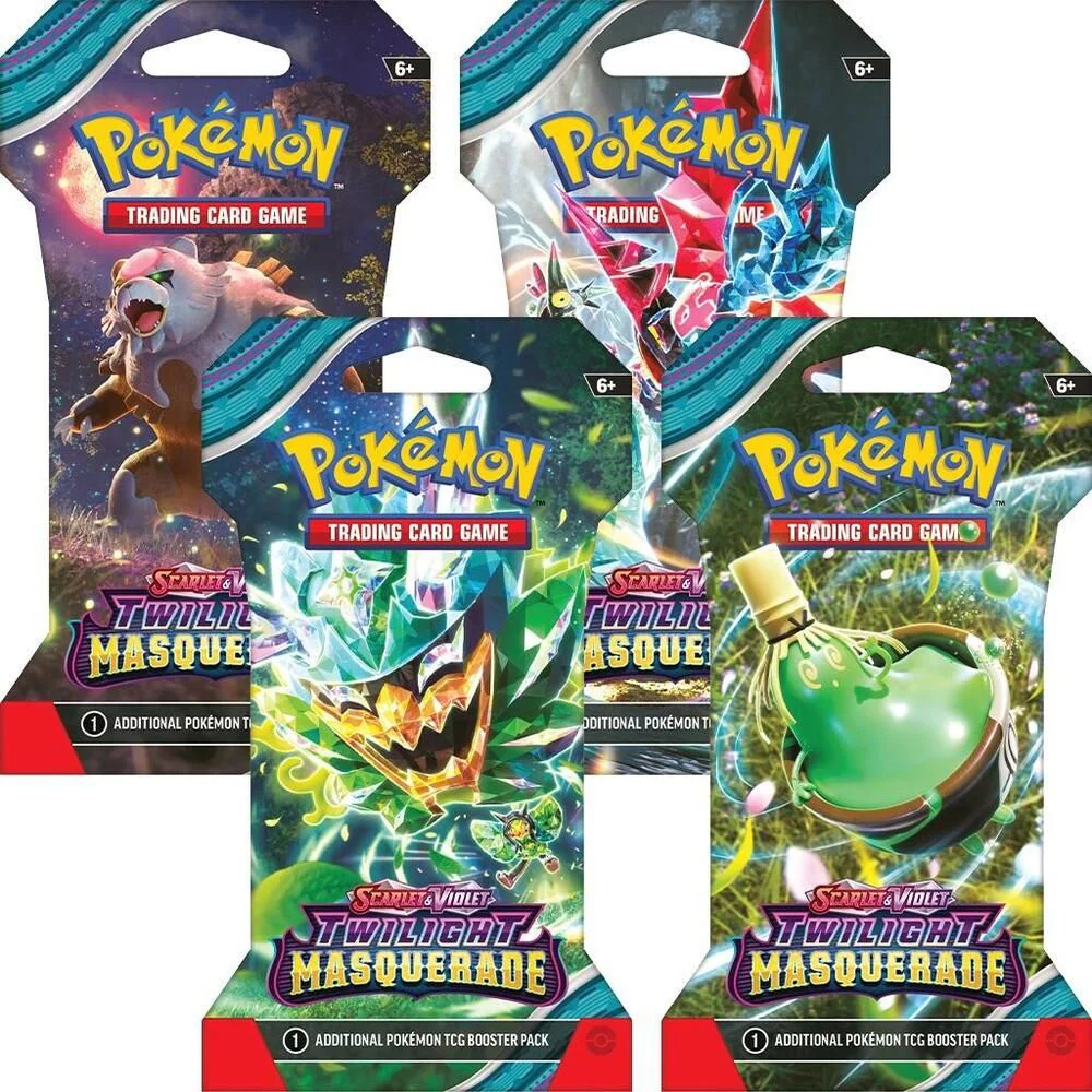 POKÉMON TCG Scarlet & Violet 6: Twilight Masquerade SLEEVED Booster Pack - Image 5