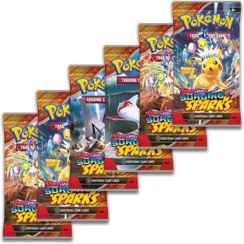 POKÉMON TCG Scarlet & Violet 8: Surging Sparks Booster Bundle - Image 3