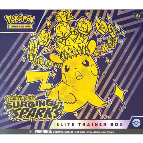 POKÉMON TCG Scarlet & Violet 8: Surging Sparks Elite Trainer Box (ETB) - Image 2
