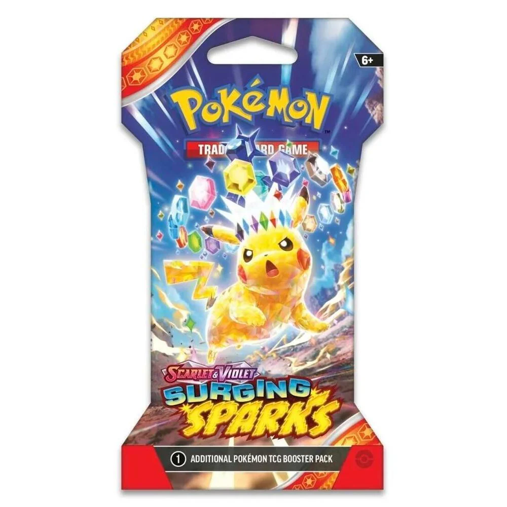 POKÉMON TCG Scarlet & Violet 8: Surging Sparks Sleeved Booster Pack