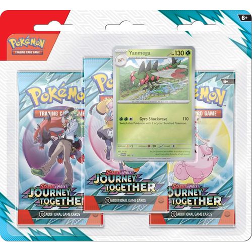 POKÉMON TCG Scarlet & Violet 9: Journey Together Three Booster Blister (3pk) - Image 2