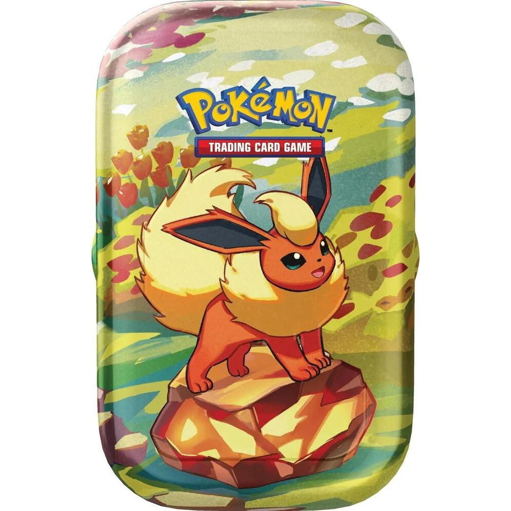 POKÉMON TCG Scarlet & Violet Prismatic Evolutions Mini Tin (Flareon)