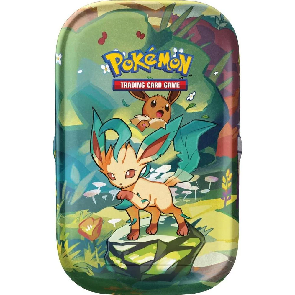 POKÉMON TCG Scarlet & Violet Prismatic Evolutions Mini Tin (Leafeon)