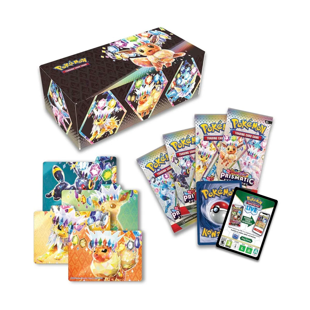 POKÉMON TCG Scarlet & Violet Prismatic Evolutions Surprise Box - Image 2