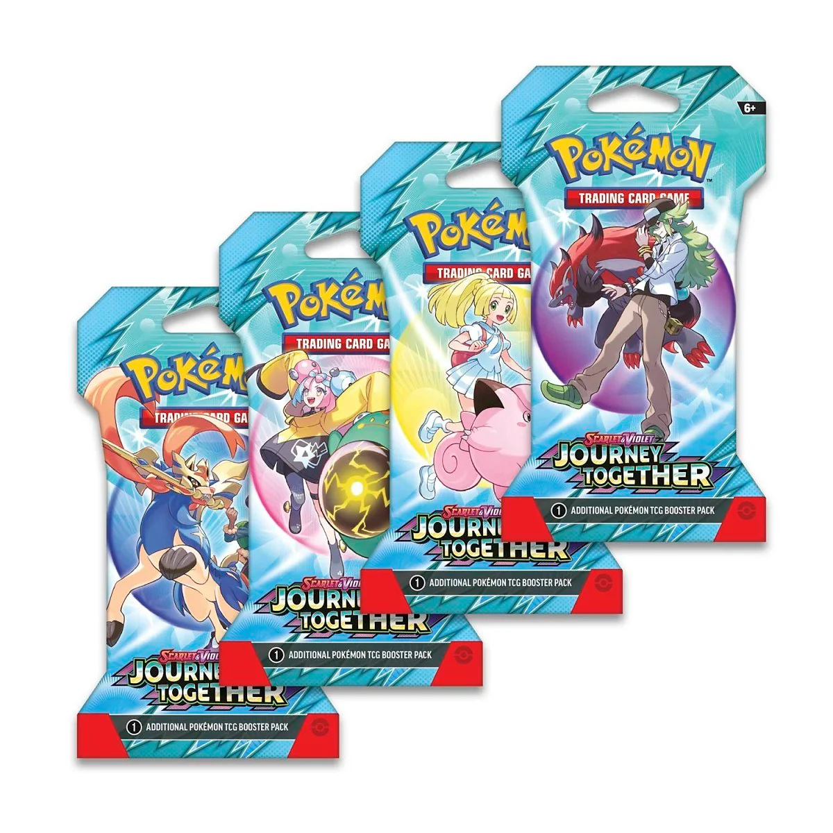 POKÉMON TCG Scarlet & Violet SV9: Journey Together Sleeved Booster Pack - Image 4