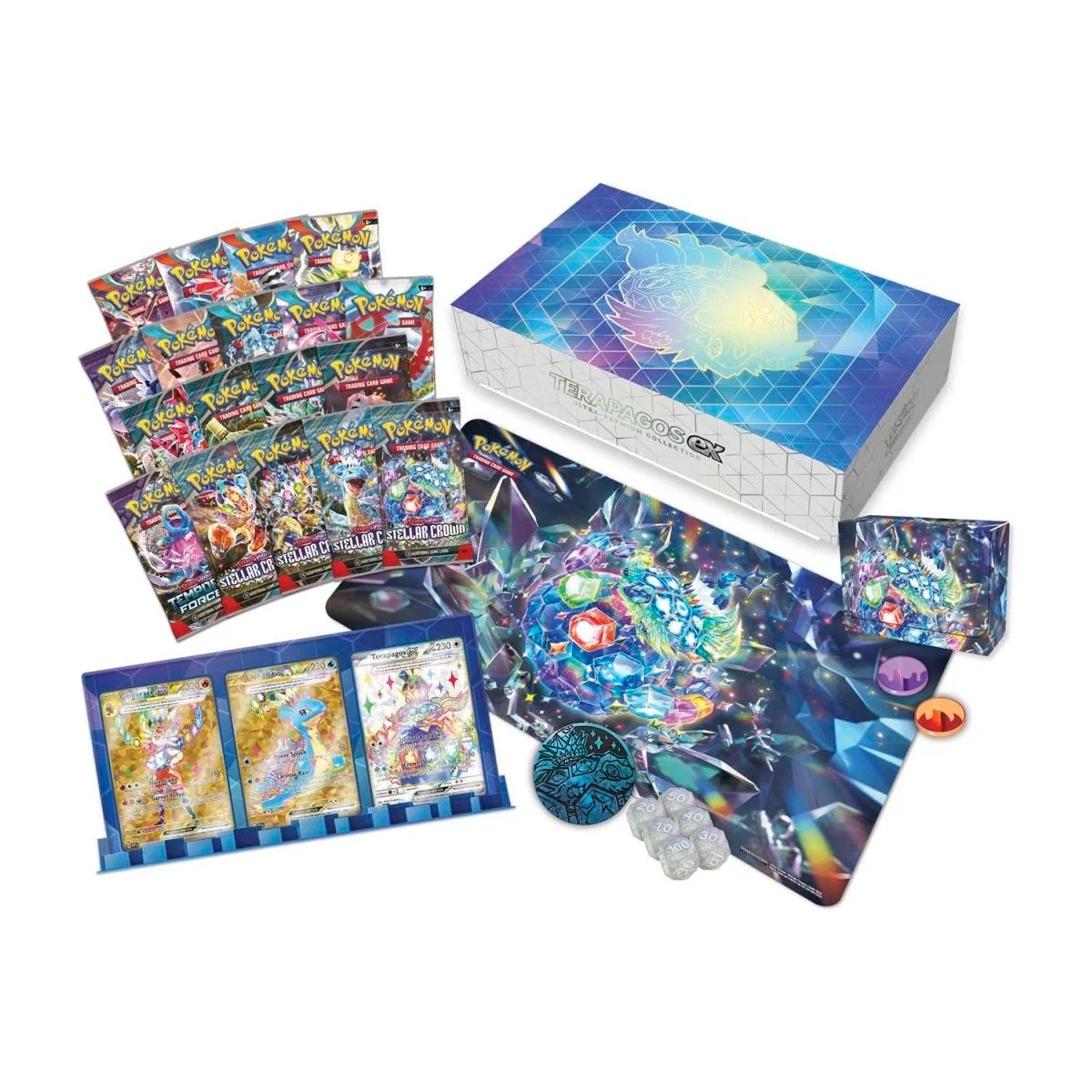 POKÉMON TCG Scarlet & Violet Terapagos Ultra-Premium Collection - Image 2