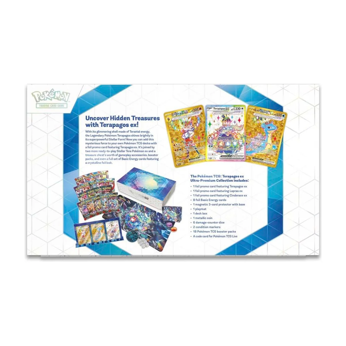 POKÉMON TCG Scarlet & Violet Terapagos Ultra-Premium Collection - Image 4