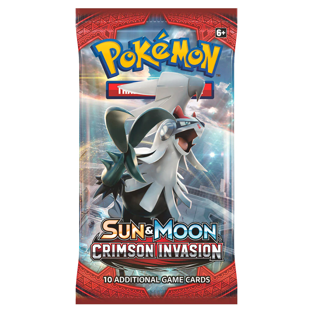Pokemon TCG Sun & Moon Crimson Invasion Booster Pack - Image 2