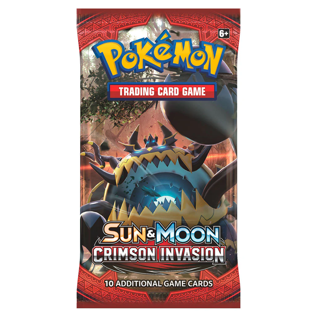 Pokemon TCG Sun & Moon Crimson Invasion Booster Pack - Image 4