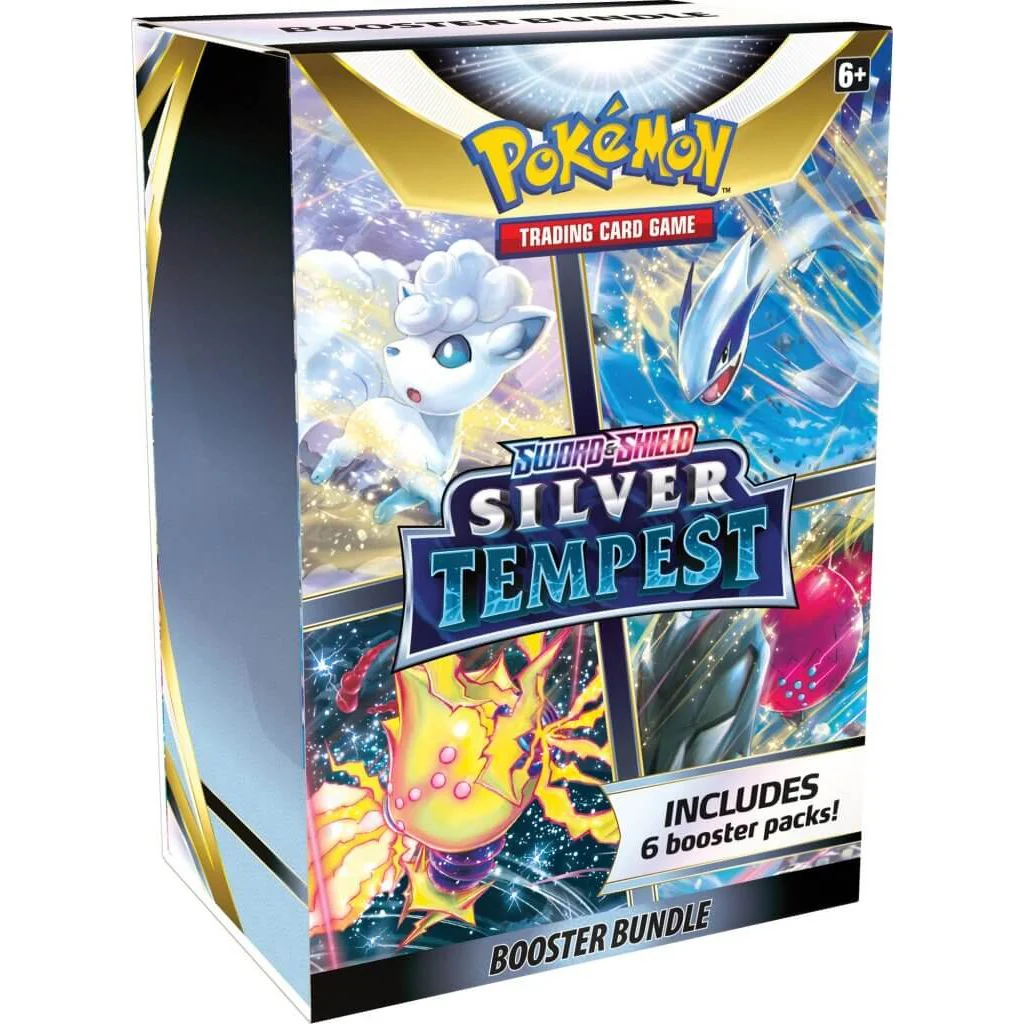 POKÉMON TCG Sword and Shield 12 - Silver Tempest Booster Bundle (Mini Booster Box)