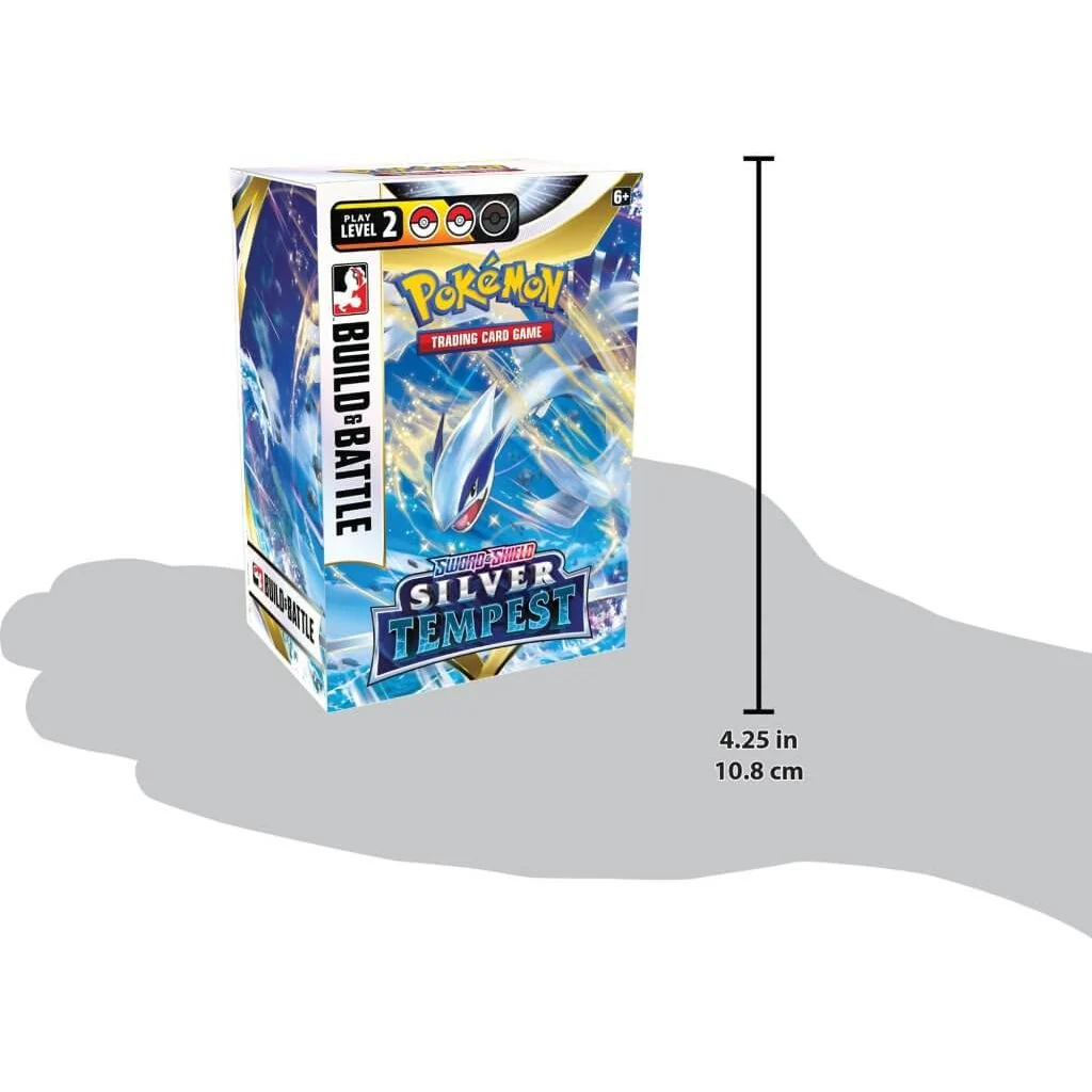 POKÉMON TCG Sword and Shield 12 - Silver Tempest Build & Battle Box - Image 2