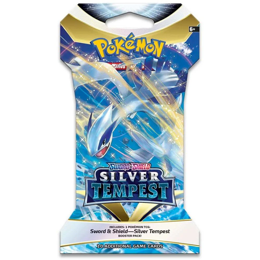 POKÉMON TCG Sword and Shield 12 - Silver Tempest Sleeved Booster Pack