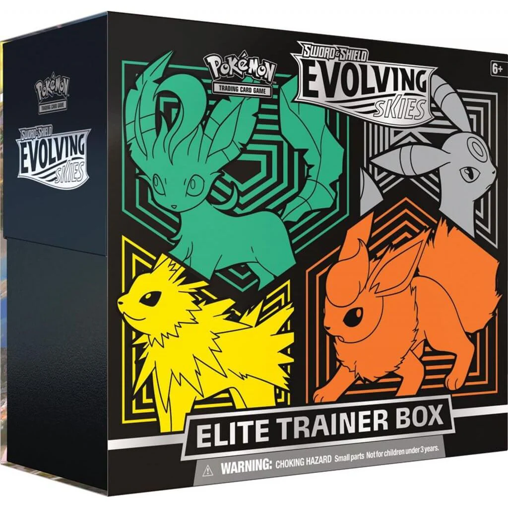 POKÉMON TCG Sword and Shield – Evolving Skies Elite Trainer Box (ETB) - Image 3