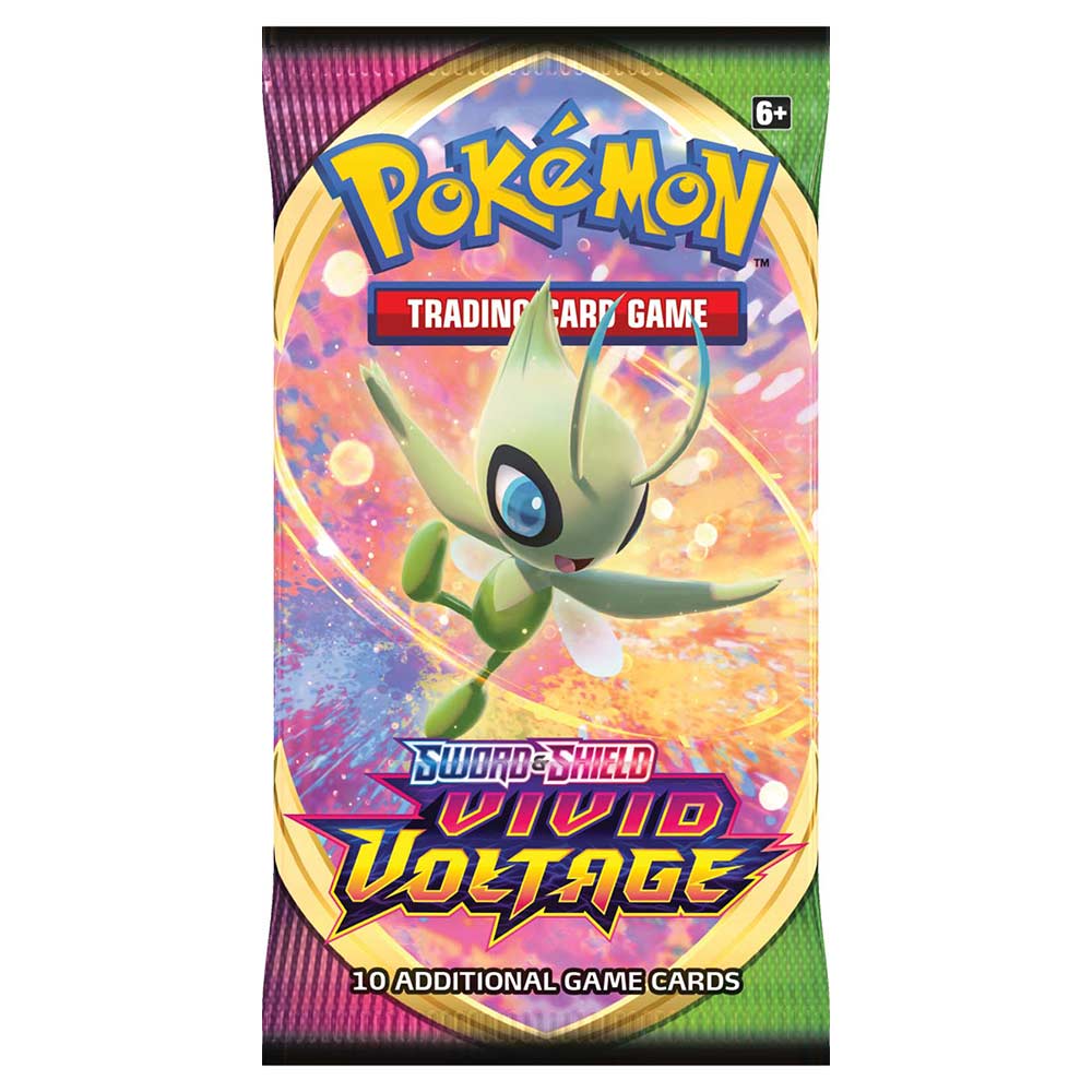Pokemon TCG Sword & Shield Vivid Voltage Booster Pack - Image 2