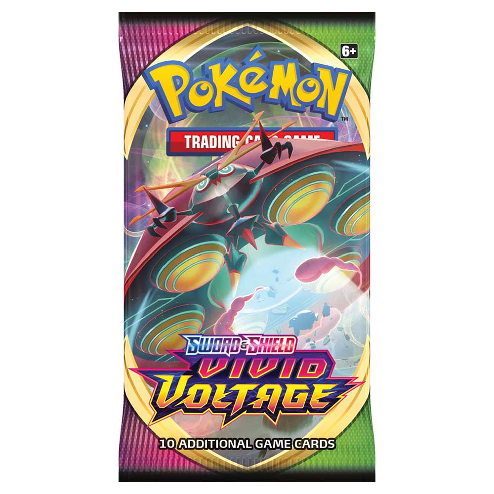 Pokemon TCG Sword & Shield Vivid Voltage Booster Pack - Image 3
