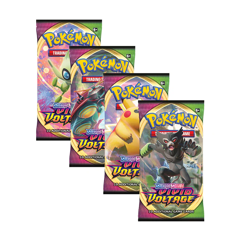 Pokemon TCG Sword & Shield Vivid Voltage Booster Pack - Image 5