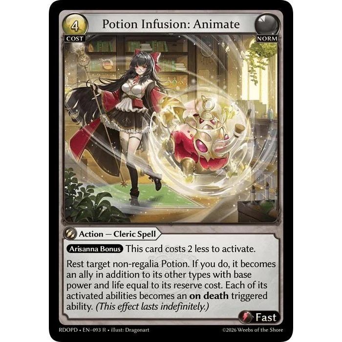 Potion Infusion: Animate (093) (Radiant Origins: Pantheon)
