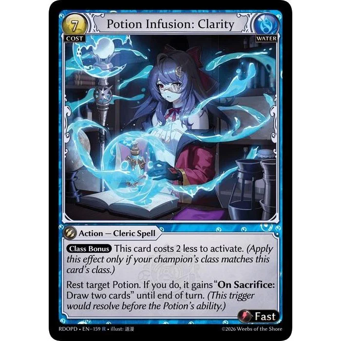 Potion Infusion: Clarity (159) (Radiant Origins: Pantheon)